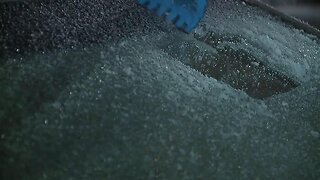 Clean the ice off your car before heading outside