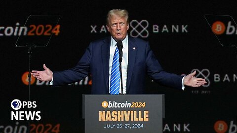 WATCH: Trump calls on U.S. to embrace cryptocurrency at Bitcoin conference in Nashville | VYPER ✅