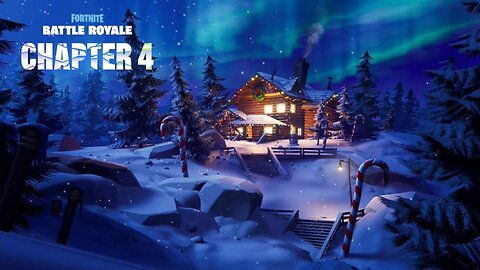 Techno warriors tv plays Fortnite Chapter 4 winterfest