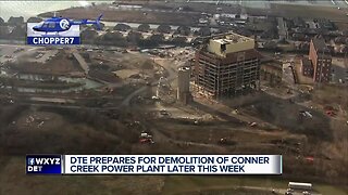 DTE prepares for demolition of Conner Creek Power Plant