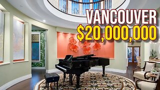 Touring $20,000,000 Vancouver Mega Mansion