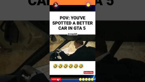 POV: You've Spotted A Better Car In GTA 5 | GTA 5 POV Meme Edition 🤣🙃😆🔥🔥