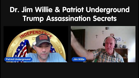 Dr. Jim Willie And Patriot Underground -Trump Assassination Secrets, Butler, JD Vance - 7/25/24..