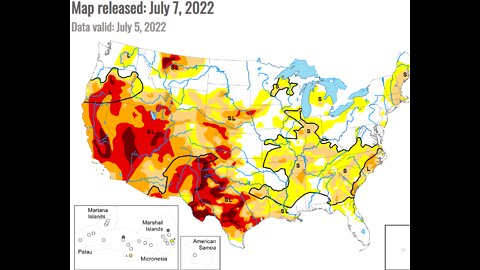 SOUTHWEST TURNING INTO DUSTBOWL*SUPERVOLCANO RUMBLING*RAILROAD STRIKE LOOMING?*WHAT'S IN YOUR MEAT?*