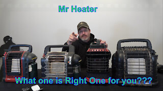 Mr. Heater, what is the right one for you.