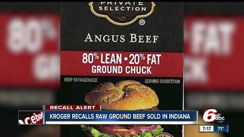 Ground beef sold at Kroger may be contaminated with hard plastic and other objects