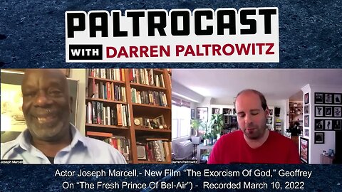 Joseph Marcell interview with Darren Paltrowitz