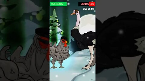 taguro vs ostrich level 91 , how many punches taguro need ? || full videos on the channel