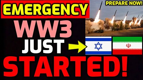 Israel Attacks Iran - Flights Grounded - Ww3 Is Here!! - Prepare Now!