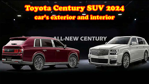 Toyota Century SUV 2024 car's exterior and interior