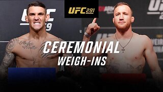 UFC 291: Ceremonial Weigh-In