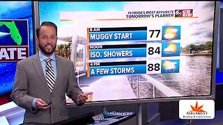 Florida's Most Accurate Forecast with Jason on Saturday, October 26, 2019