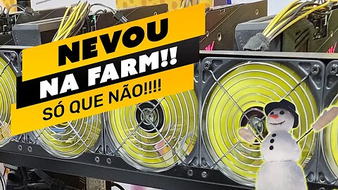 ⛏️⛄ NEVOU NA FARM DE MINERAÇÃO!!! SÓ QUE NÃO!!!! FRANKSLAB ALL WHITE!!