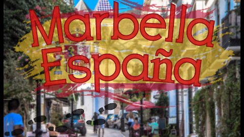 ☀️🚶🏻Walking in MARBELLA / Spain 🇪🇸- Historic Center and Beach Tour🌴🏖️