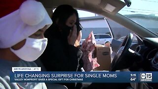 Life changing surprise for single moms