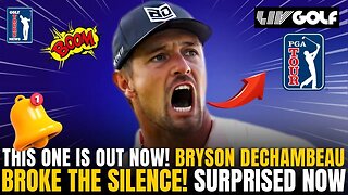 😮🔥 LOOK AT THIS! REPERCUTE IN THE MEDIA! SEE WHAT BRYSON DECHAMBEAU SAID NOW! 🚨GOLF NEWS!