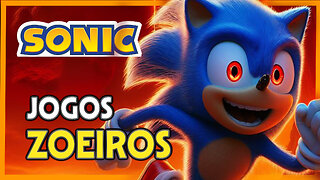 Os 6 ENGRAÇADOS JOGOS do SONIC