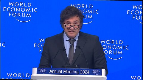Javier Milei's Full Speech at WEF (Davos) 2024