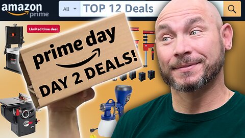 Top 12 Amazon Prime Day Tool Deals - Day 2 (BETTER Than Day 1)