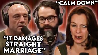 Mom REACTS To Joe Rogan And Matt Walsh Disagree About Gay Marriage