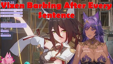 @vixenstella Barking After Every Sentence #vtuber #clips