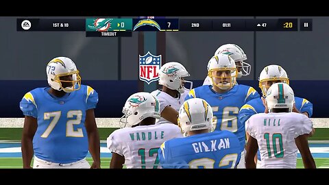 Dolphins vs. Chargers - Madden NFL 24 Mobile Football