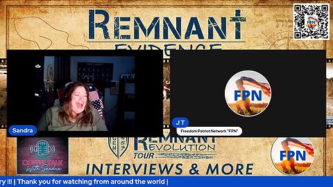 EP. # 1 | Remnant Evidence Interviews Coffee Talk With Sandra & J T - Story & Testimony's |
