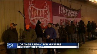 Orange Friday brings out hunters before gun deer season