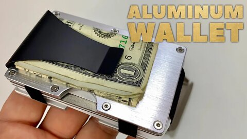 Slim Minimalist Aluminum Wallet Money Clip Review