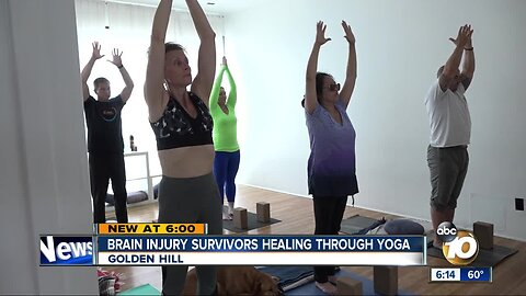 San Diego brain injury survivors healing through yoga