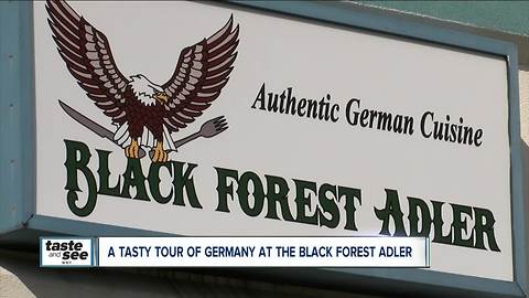 Black Forest Adler serving homemade German food