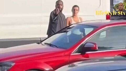 Kanye West and Bianca Censori confronted by a random bystander yelled at