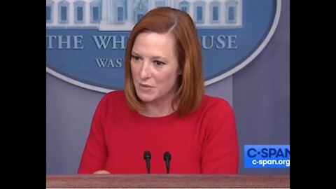 Jen Psaki gets upset and blames Republicans for blocking the nomination of the ATF director