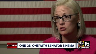 One-on-one with Arizona Senator Kyrsten Sinema