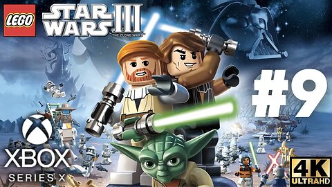 LEGO Star Wars III: The Clone Wars Gameplay Walkthrough Part 9 | Xbox Series X|S, Xbox 360 | 4K
