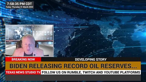 TNS NEWS EVENT: BIDEN RELEASING RECORD OIL RESERVES...