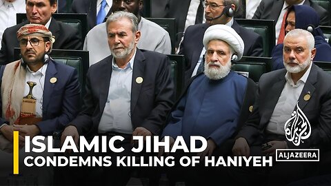 Islamic Jihad responds to Haniyeh’s assassination | U.S. NEWS ✅