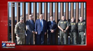 The Real Story - OAN A Look Back at Trump at the Border