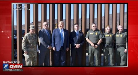 The Real Story - OAN A Look Back at Trump at the Border