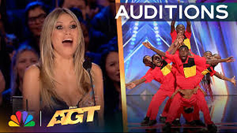 Ugandan Dance Group Hypers Kids Africa Brings "The PERFECT Audition!" / Auditions / AGT 2024