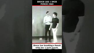 Bruce Lee 1 Inch Punch 1969 #brucelee #1inchpunch #shorts