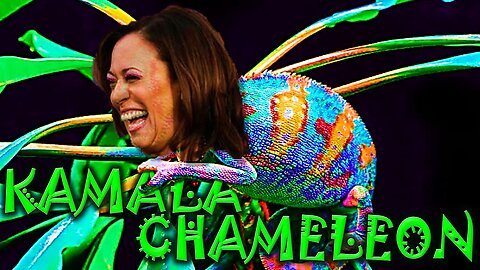 KAMALA "THE CHAMELEON" HARRIS [50SECS]. CHANGING ETHNICITY FOR POTENTIAL VOTES.