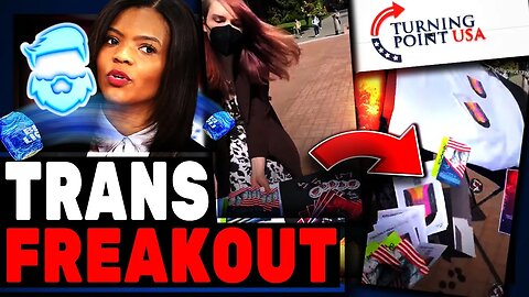 Trans Activist Has Massive MELTDOWN On College Campus! Flips Table & Storms Off Like A Child