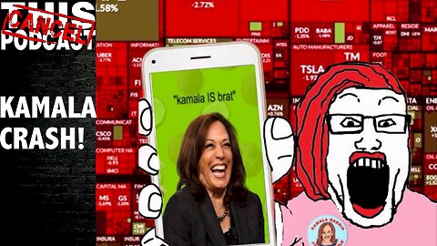 KAMALA CRASH! Stock Market loses $1.4 Trillion in Value: Is This a Sign of Things To Come?