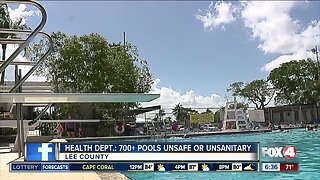 Health Department: More than 700 pools deemed unsafe or unsanitary