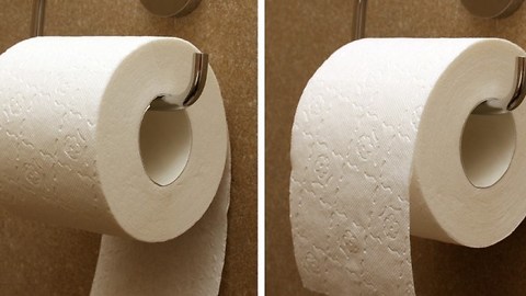 According To The Patent For Toilet Paper, There Is A Correct Way To Hang It