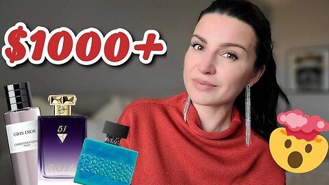 The most LUXURY fragrance haul! Smelling RICH 💵