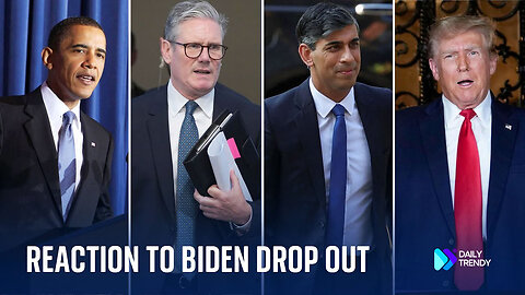 Latest News: Biden drops out: Starmer and Sunak released statements