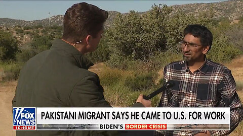 Pakistani Man Who Crossed Illegally Into Jacumba, CA Says He Came To The U.S. For Work, Not Asylum