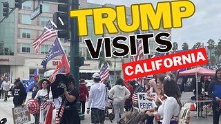 Trump Visits CA! 09/29/2023